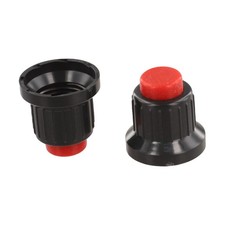 Interrupteur d'allumage à impulsion bouchon rouge de remplacement 2 pièces pou