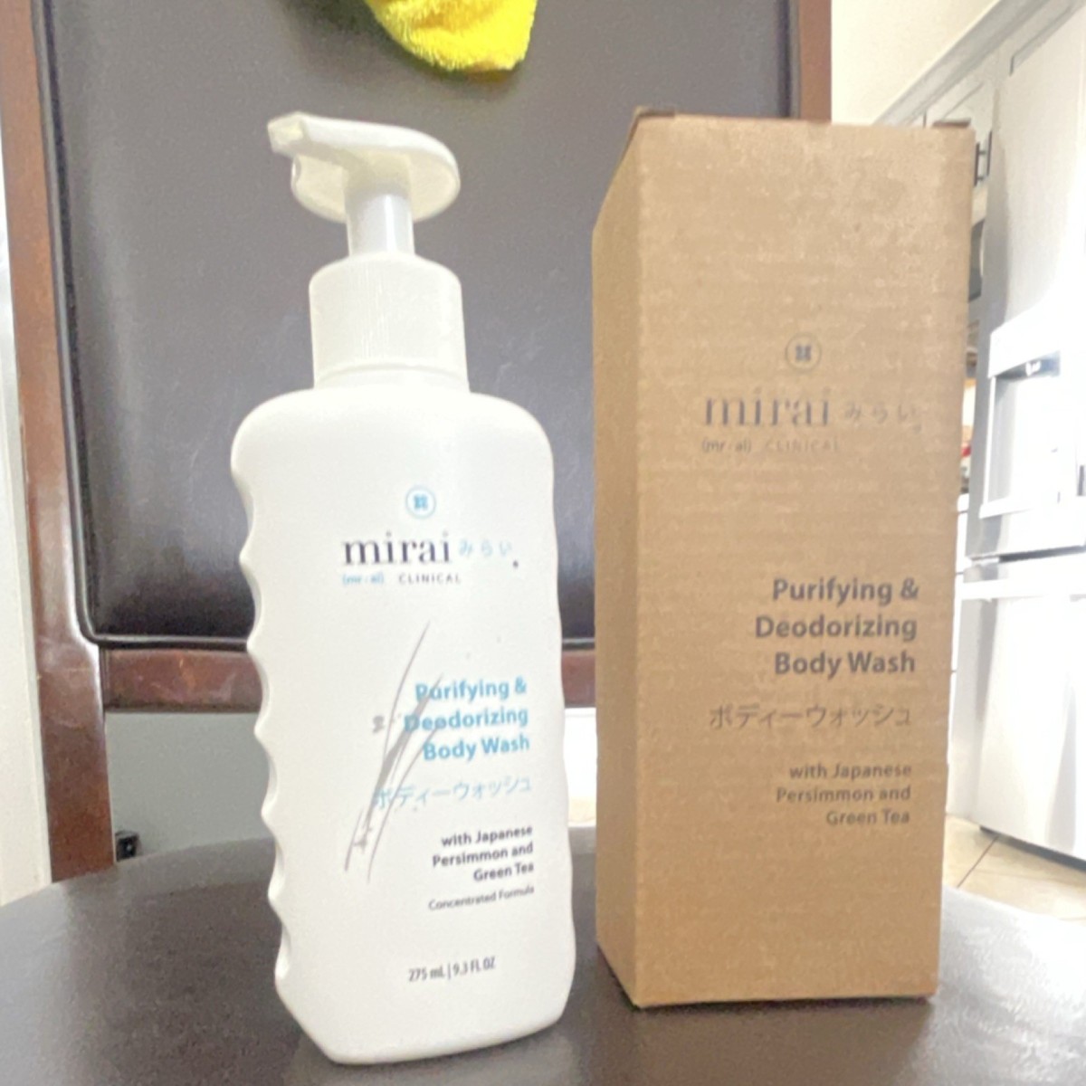 mirai CLINICAL Deodorizing Body Wash Japanese Persimmon Green Tea