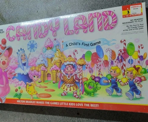Vintage Milton Bradley Candy Land  Board Game  Factory Sealed - Mint