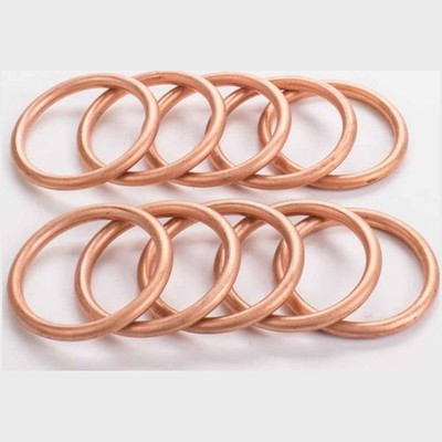 Krümmerdichtung Kupfer-Hohlring 10er Pack für Honda NB Melody Lead und Vision Ho