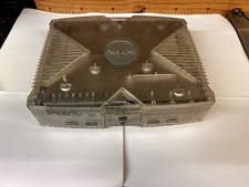 Microsoft Xbox Original Crystal Translucent Console - SPARES REPAIRS AMBER LIGHT