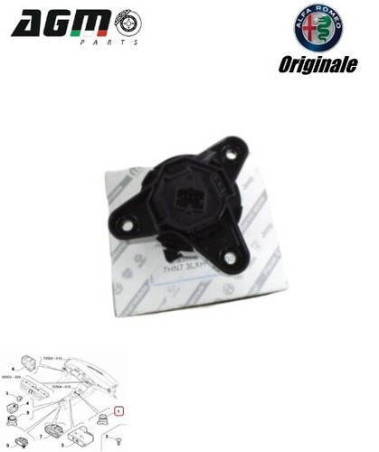 INTERR WAHLSCHALTER ORIGINAL ALFA GIULIA STELVIO 4 PIN FEDER DNA 156164873 - Bild 4 von 10