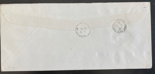 1966 Nassau Bahamas First Day Cover To Victori Introduction Of Decimal Currency - Picture 2 of 2
