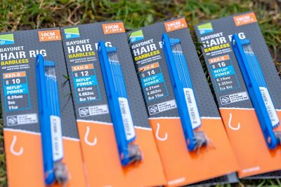 Preston Innovationen KKH-B Mag Store Hair Rigs - gebändert oder Bajonett 
