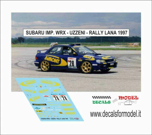 Modellini statici di auto, furgoni e camion scala 1:43 per Subaru