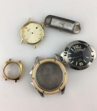 Stock Lotto 5 Casse Orologio Sector Seiko Moschino Swiss Legend Parti Ricambio