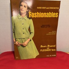 Hand Knit And Crocheted Bear Brand  Fleisher Yarns Guide Vol 94