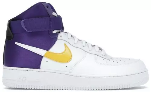 Nike NBA x Air Force 1 '07 High Lakers