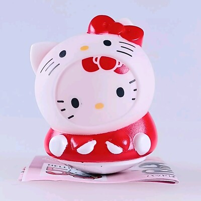 Hello Kitty Sanrio Figuren Roly-Poly Maskottchen 2 mit Nachrichtenkarte aus J...