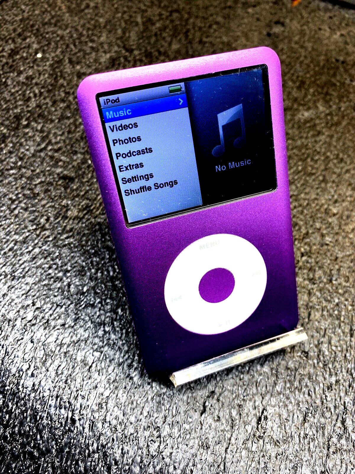 iPod classic 第7世代 HDD160GBからSSD512GBグレー - オーディオ機器