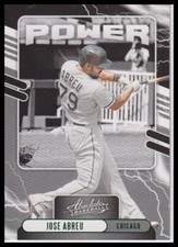 2021 Panini Absolute #PO-6 Jose Abreu Power Green