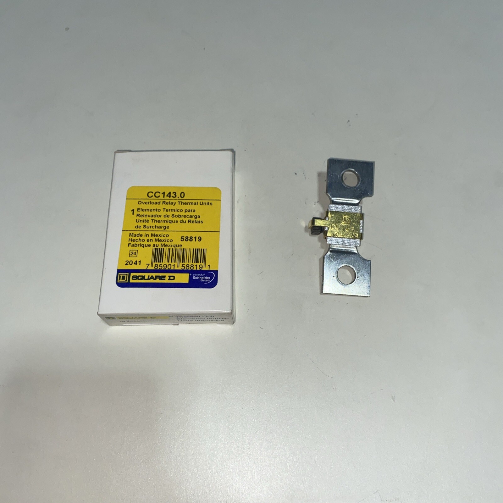 Square D CC 143.0 Overload Relay Thermal Unit