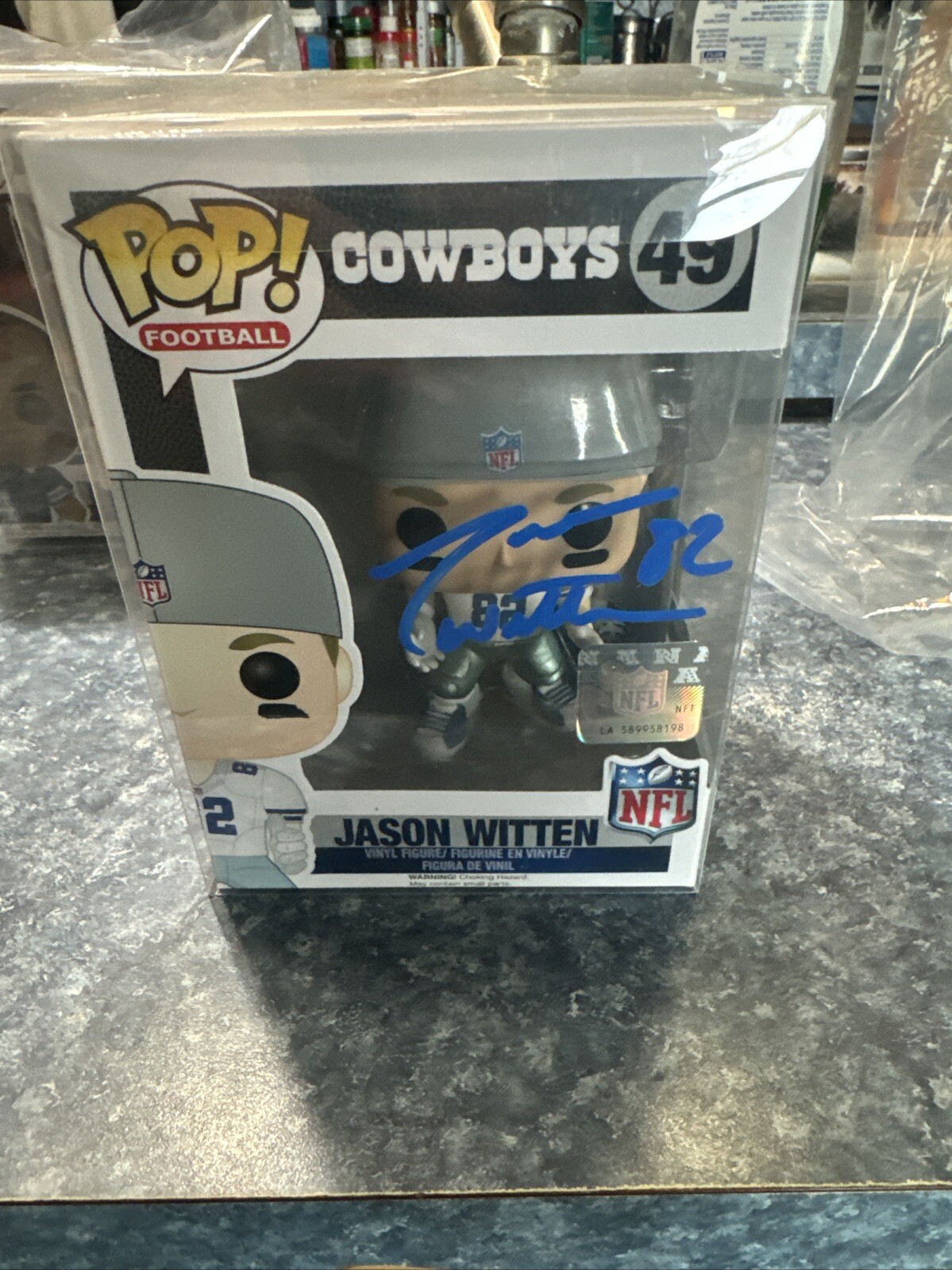 Jason Witten Signed Funko Pop NFL Cowboys Legend Exclusive