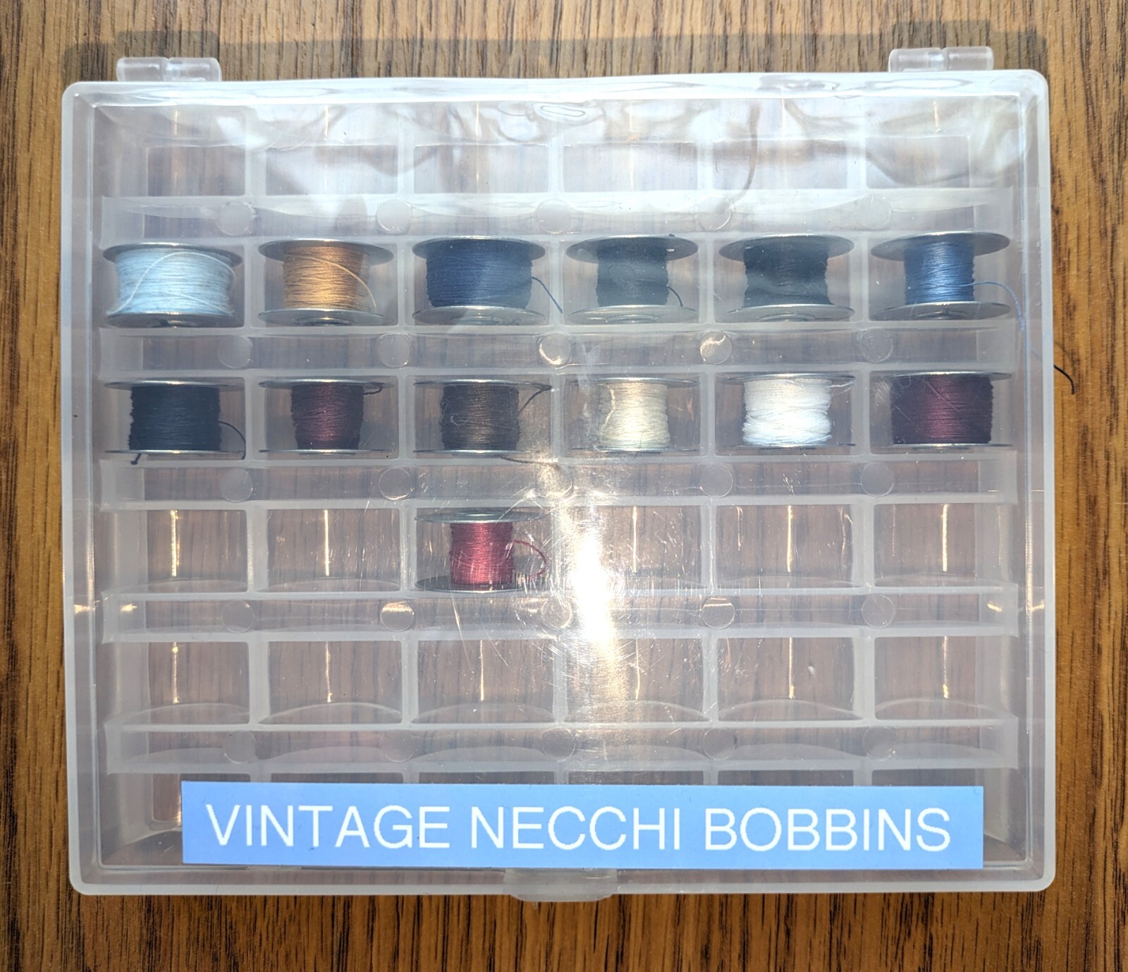 Original Vintage NECCHI Sewing Machine Bobbins Made in Germany & Italy