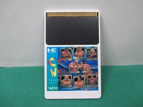 NEC PCEngine -- CHAMPION WRESTLER -- JAPAN. GAME. Work. 11196