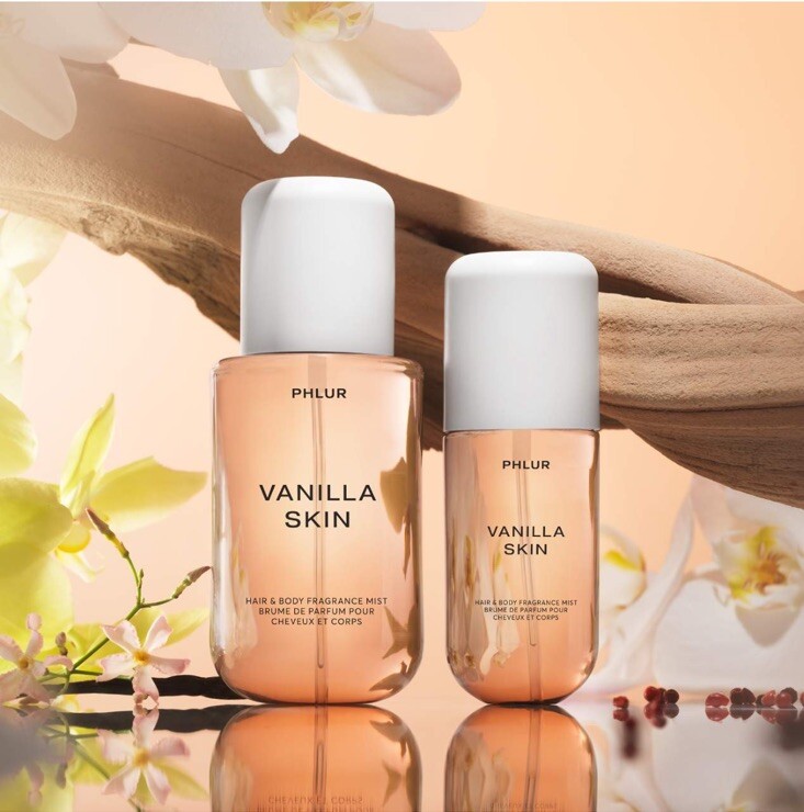 PHLUR Vanilla Skin (Travel Size) Hair & Body Mist 3.0 oz (90 ml