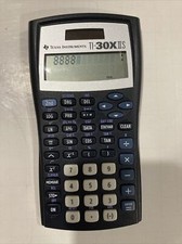 TEXAS INSTRUMENTS TI-30X-IIS Scientific Calculator - Tested Works
