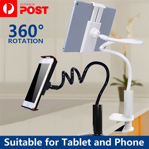 360°Rotating Tablet Stand Holder Lazy Bed Desktop Mount iPad Air iPhone Samsung - Picture 12 of 14