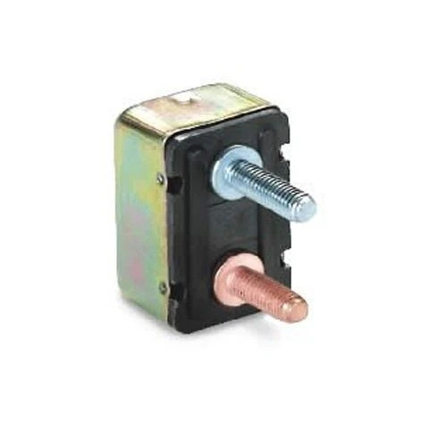BUSSMANN SHORT STOP CIRCUIT BREAKER 50A METAL NO BRACKET TYPE 1 12V