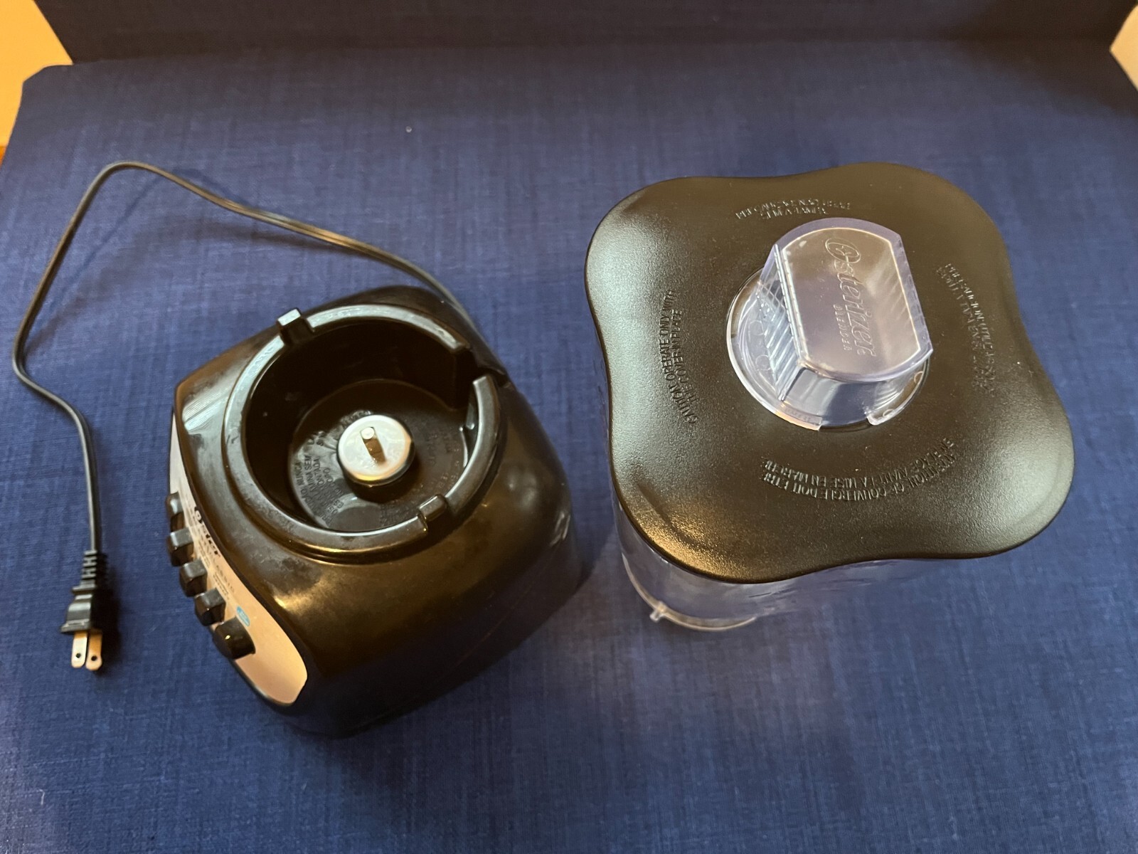 Oster Duralast Classic Blender BLSTSG Black GREAT CONDITION 6 cup