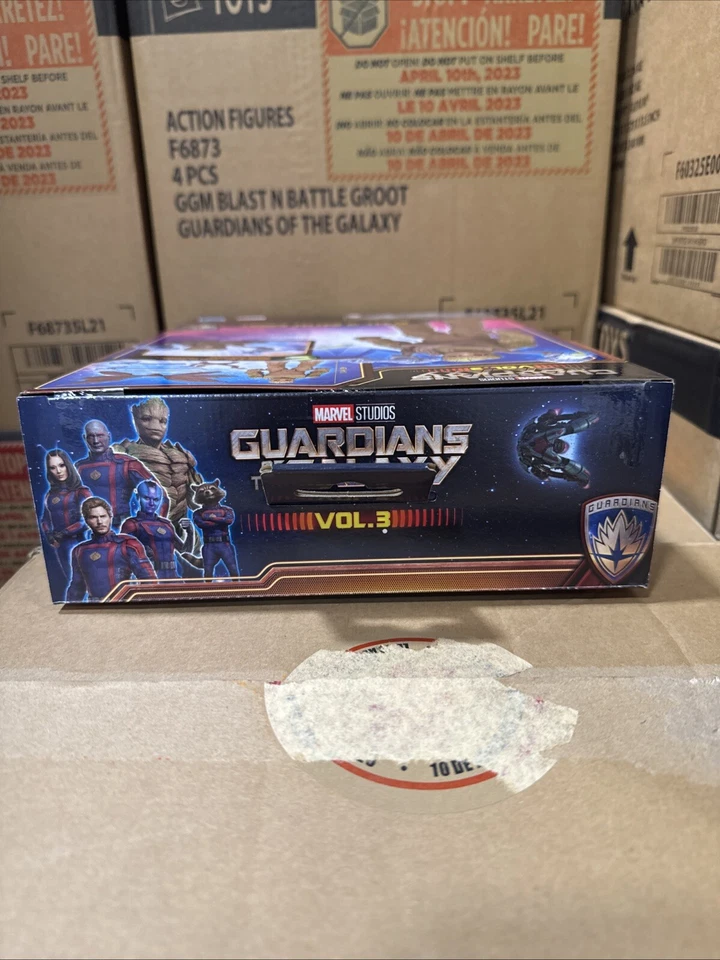 "Figura de acción de 11"" Marvel Legends Groot Deluxe Guardianes de la Galaxia" Foto 4 de 4