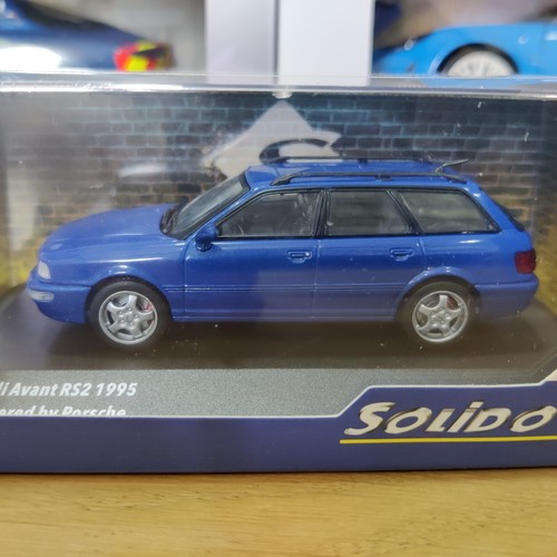 COCHE SÓLIDO AUDI RS2 AVANT NOGARO AZUL 1995 1:43 NUEVO.B S43101 + BLISTER - Imagen 2 de 9