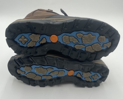 Timberland Kid's Boys Pawtuckaway Lace Hiker Brown Boots Size 5 - Picture 9 of 10