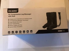 Fit King Air Compression Leg Massager with Heat FT-057A NEW