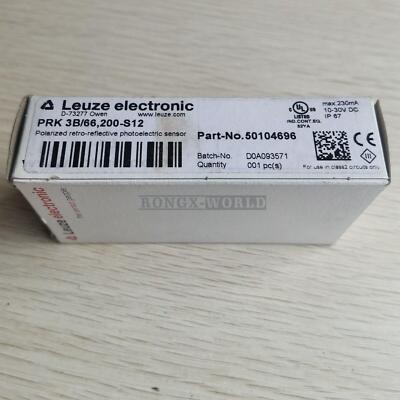 1PC Leuze Sensor PRK 3B/66,200-S12 50104696 NEW