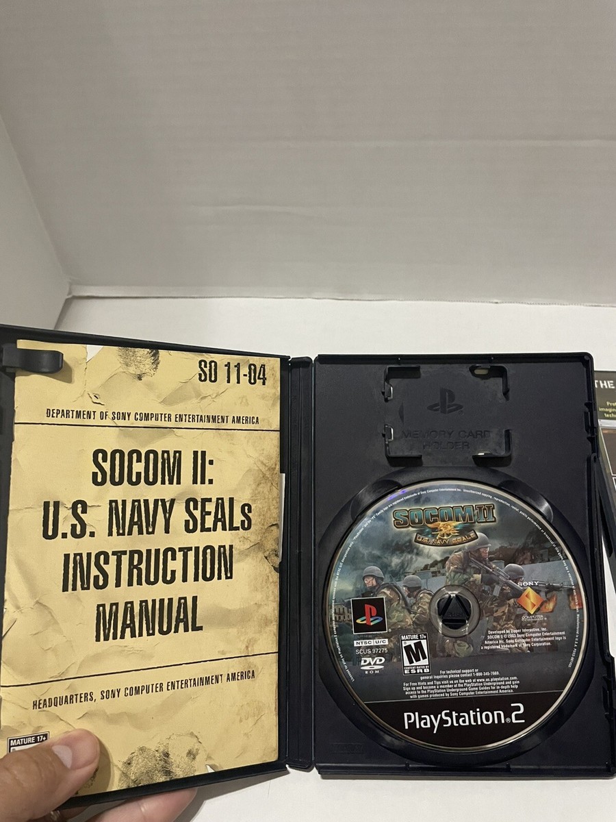 SOCOM: U.S. Navy SEALs -- 1, 2, And 3 - PS2 (PlayStation 2) | eBay