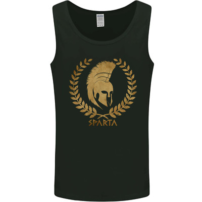 Sparta Helm Fitness Bodybuilding Training Gewichte Herren Weste Tank Top