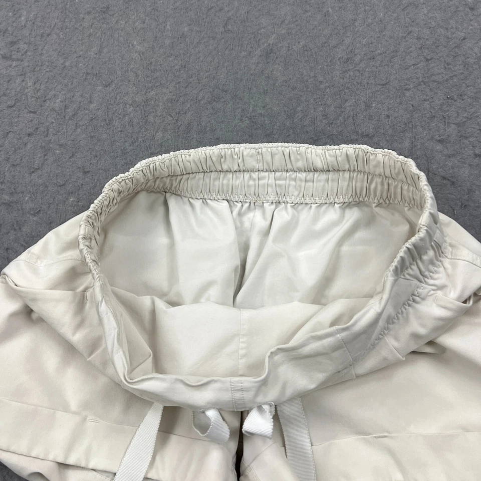 Pantalón Corto Lululemon Spring Break Away II Para Mujer 8 Blanco Plisado Puños Swift W7FFQS Foto 2 de 4