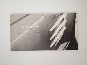 Chrysler Crossfire User Manual Guide / Owners manual / Operating info