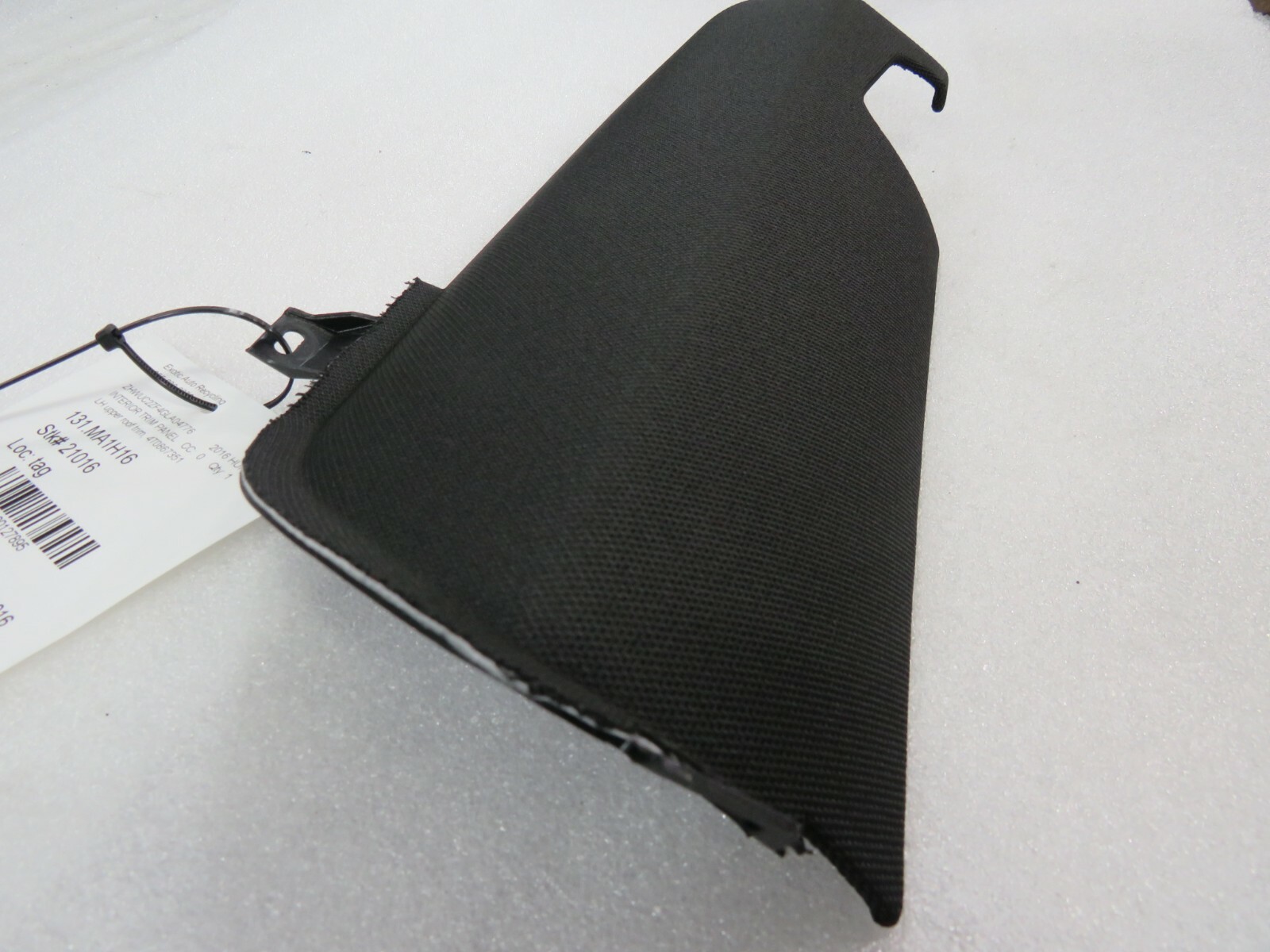 Lamborghini Huracan, LP610, LH, Left, Upper A-Pillar, Black, Used, P/N 4T0867351