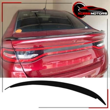 Fits 13-16 Dodge Dart SRT OE Factory Style Rear Trunk Spoiler Matte Black ABS