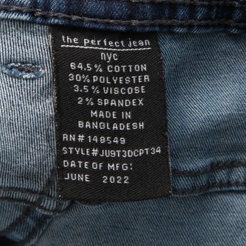 The Perfect Jean NYC Para Hombres 35x34 Calce Atlético Lavado Medio Elástico - Imagen 8 de 16