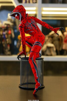 VERYCOOL VCL-1010 1/6 Scale Jessica Alba Head Carved & Red Spider