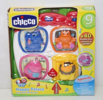 Chicco Zweisprachige Educational Classic und HAPPY Palace Puzzle 4 teilig
