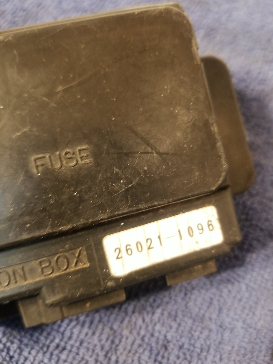 Kawasaki ZX-6R ZZR600 ZX7R ZX11 VN1500 JUNCTION BOX FUSE BOX 26021