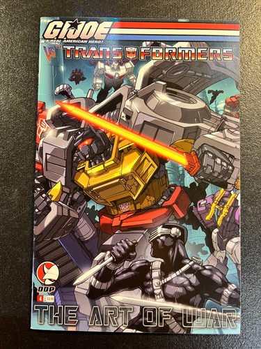 G.I. JOE VS TRANSFORMERS ART OF WAR 1 2 4 5 SET Variants DDP Snake Eyes LOT - Picture 6 of 9