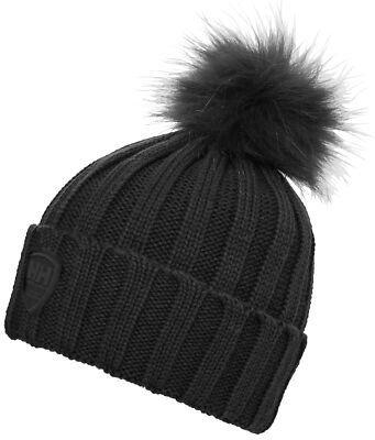 Helly-Hansen Women's Limelight Beanie, 990 Black, One Size Size, 990 Black 