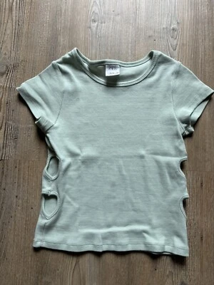 Zara T Shirt Vert Clair Fille 13 14 Ans 164 Cm - Photo 1/2