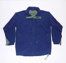Vintage Timberland Mens Blue Weathergear Parka Jacket Size Large