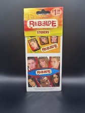 Hoja de pegatinas raras REBELDE RBD 2 pegatinas por hoja Anahi Dulce Maria Maite