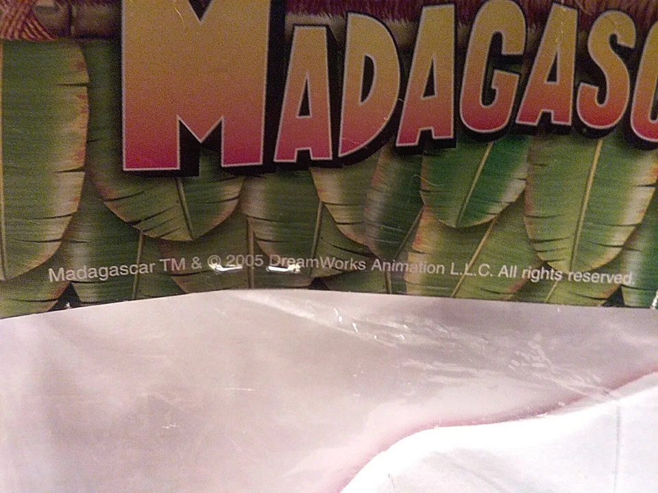 Rompecabezas de espuma Dreamworks Madagascar ALEX & MARTY 2 piezas ¡NUEVO EN PAQUETE RARO!  2005  Foto 4 de 4