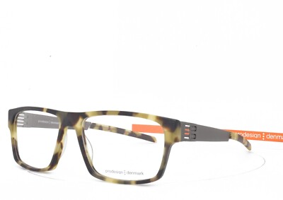 Authentic Prodesign Denmark Eyeglasses Tortoise Screwless Hinge 58-17-140 6612
