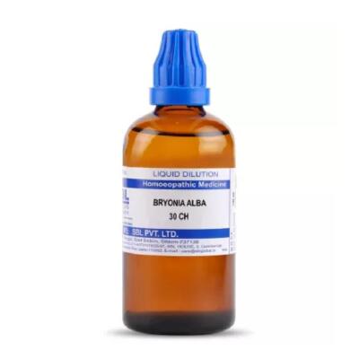 SBL Homeopathy Bryonia Alba (30 ML / 100 ML) (Select Potency)