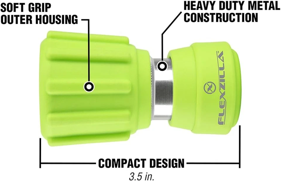 Boquilla de manguera de jardín - Acción de torsión de alta resistencia, NFZG62, Zillagreen™ Foto 4 de 4