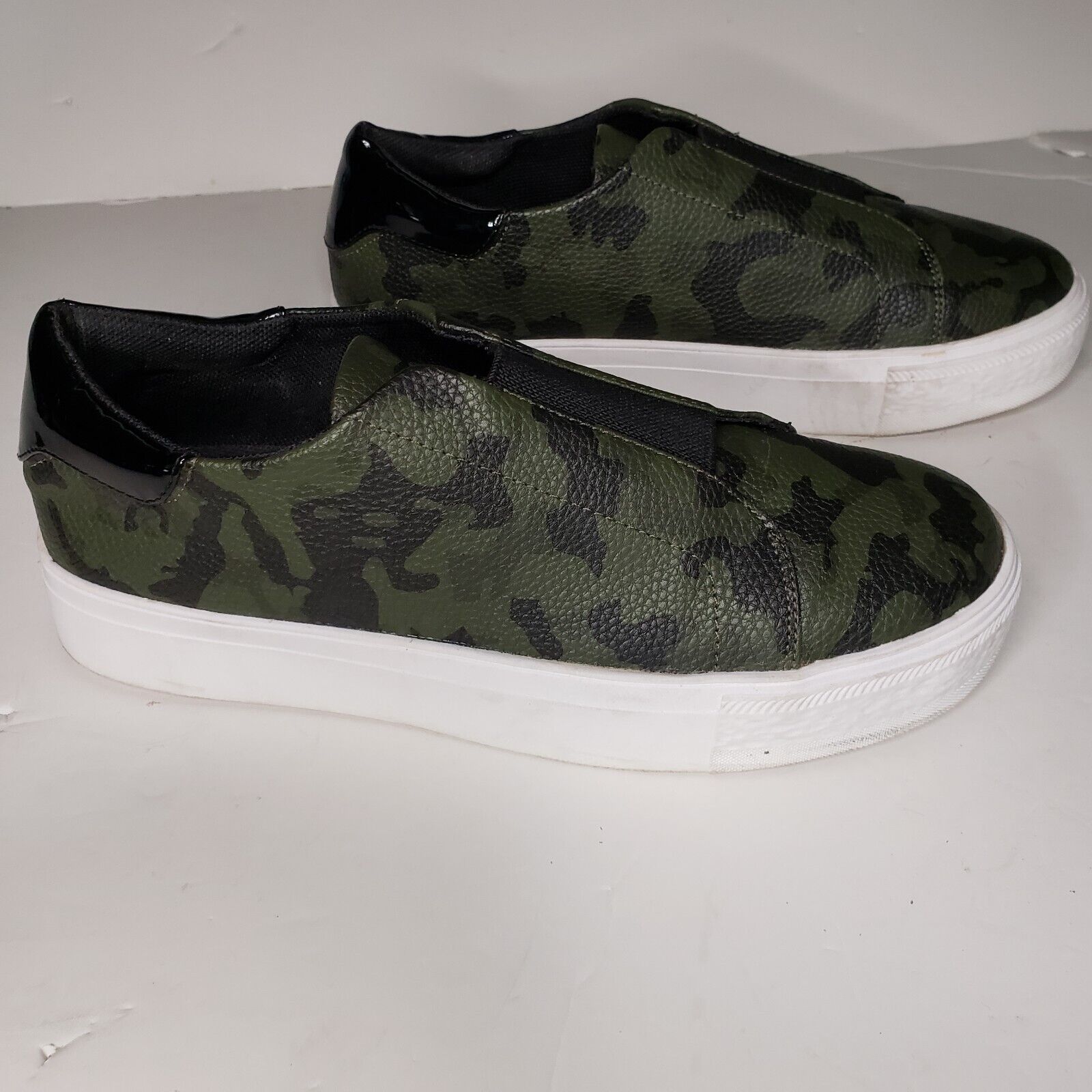 N by Nicole Miller Madison Platform Sneakers Camo… - image 2