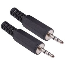 2 x 2.5mm Miniature St r o Isol  Prise C ble Acoustique Connecteur